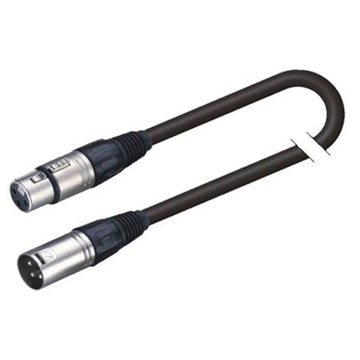 Soundsation Cable para altavoces BPCXX-10BK XLR 3P F - XLR 3P M / 2x1,3 mm² / 10 BPCXX-10BK
