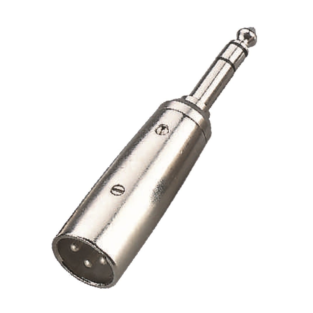 Soundsation Adaptador SADA09-1 XLR macho a conector estéreo macho de 6,3 mm (jueg SADA09-1