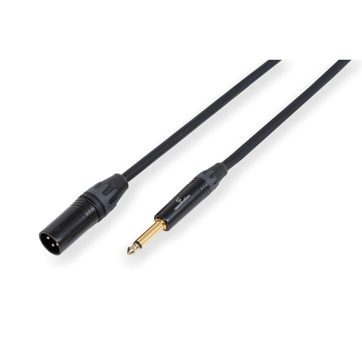 Soundsation Cable para altavoces Wiremaster WM-PCXMJ5 XLR(M)-Jack de 6,3 mm MONO WM-PCXMJ5