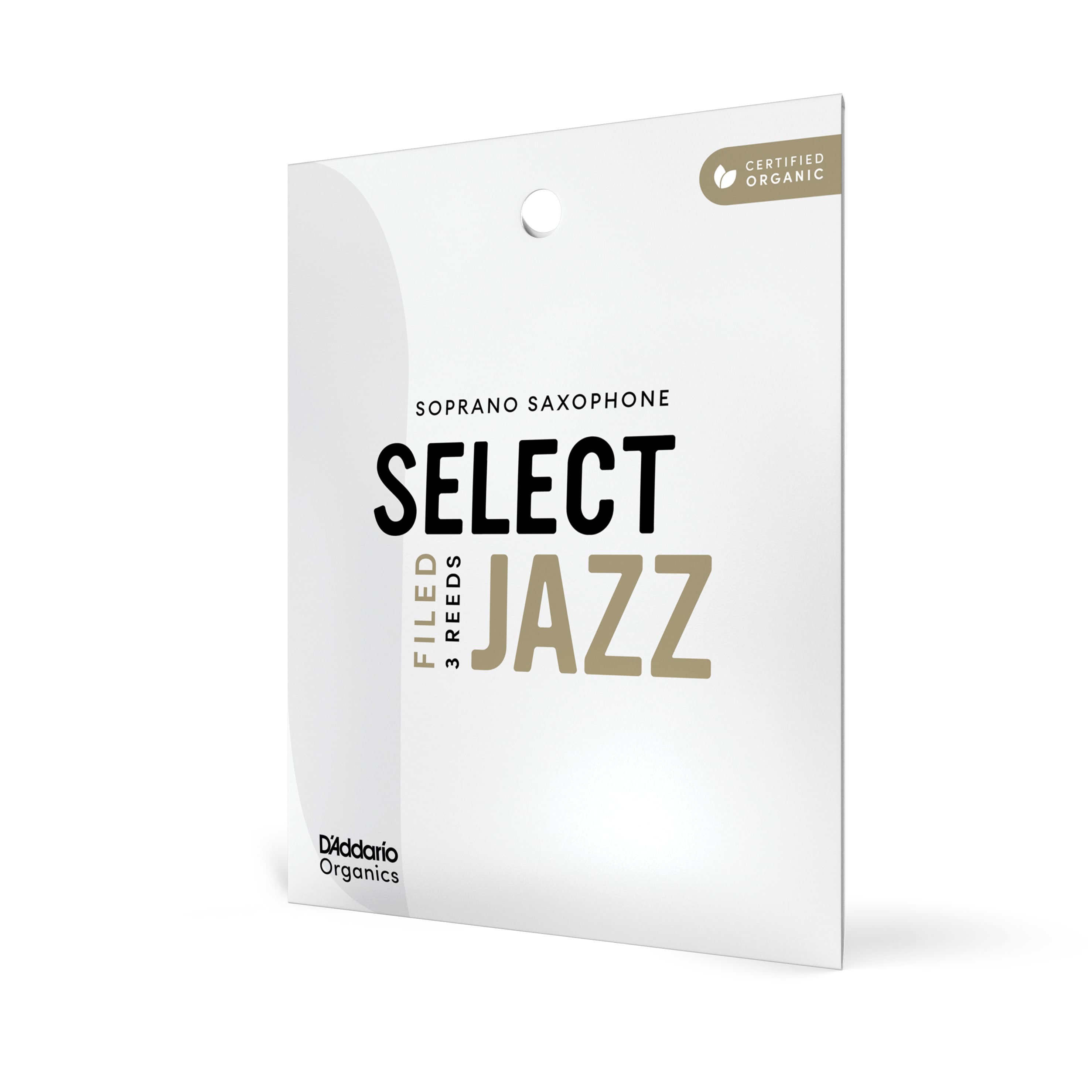 D´addario Sj Filed Ssx, 3 Pack, 2M, Org ORSF03SSX2M