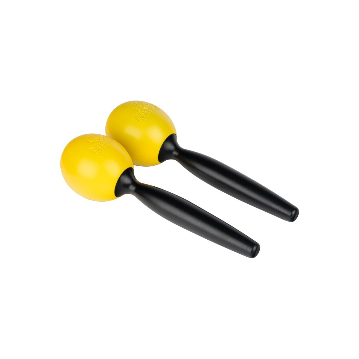 Nino Percussion Molded Abs Maracas, Pair, Yell NINO575Y