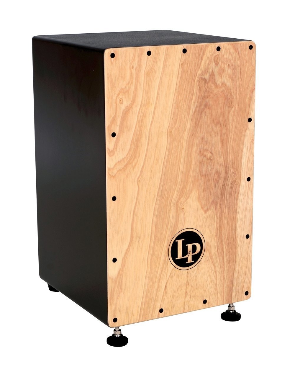 Latin Percussion Negro/Natural Cajón Matador bordón ajustable LP1432