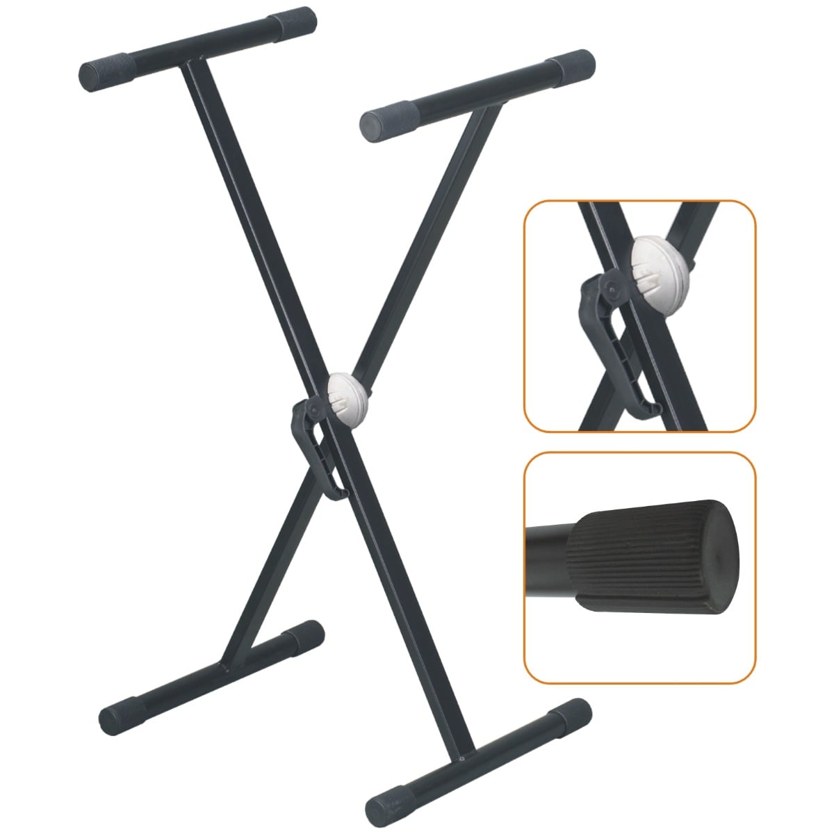EK Audio Soporte Para Teclado Con Sistema De Seguridad KS001