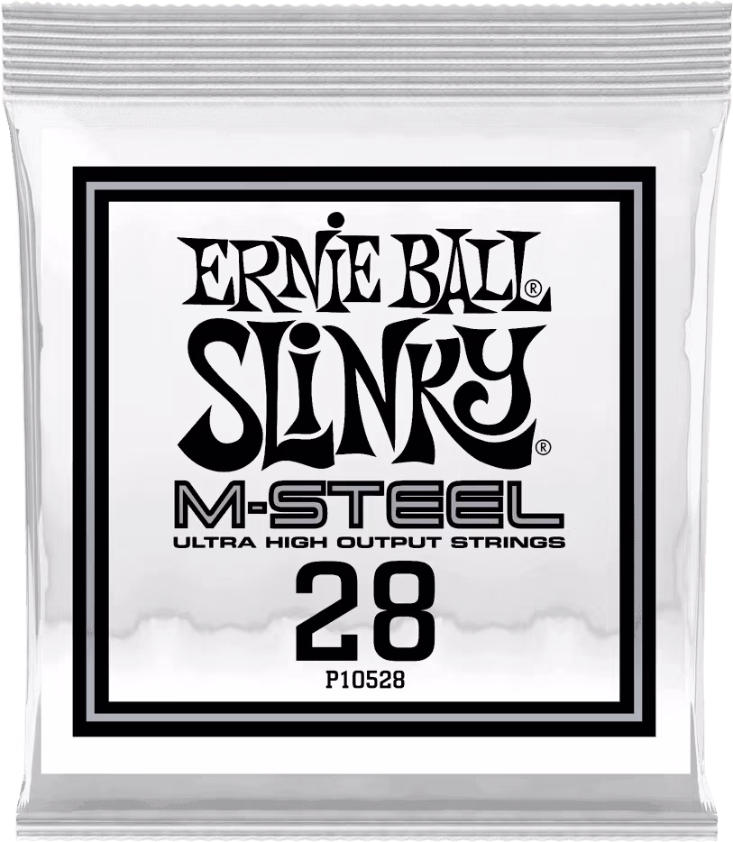 ERNIE BALL Cuerda Eléctrica Slinky M-Steel .028 CEB10528