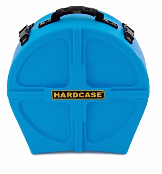 HARDCASE Estuche Bombo 22\" - Azul Claro (Con Ruedas) HNP22BLB