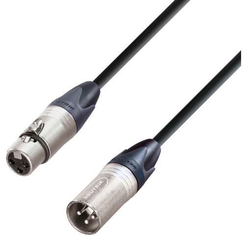 Adam Hall Cable Neutrik XLR Macho a XLR Hembra 5 Metros RF:56 Cable Neutrik XLR Macho a XLR Hembra