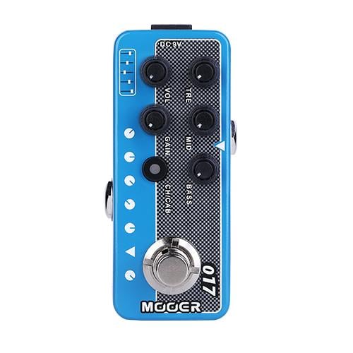 Mooer Cali MKIV Micro Preamp 017. Preamplificador Pedal Efectos Cali MKIV Micro Preamp 017 Pre E