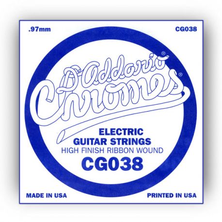D´addario CG038 Cuerda Suelta para Guitarra Eléctrica CG038