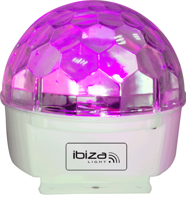 Ibiza Light ASTRO-9C-RC Efecto ASTRO con 9 x LED de Color ASTRO-9C-RC