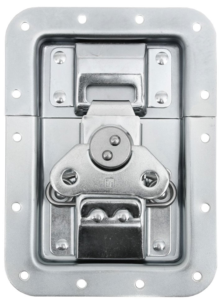 Adam Hall Hardware 172501 - Cierre de Mariposa grande sin paso Perfil Profundidad 14 mm 172501