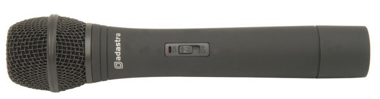 Adastra VH174.8 Micrófono Transmisor de Mano VHF VH174.8-VHF
