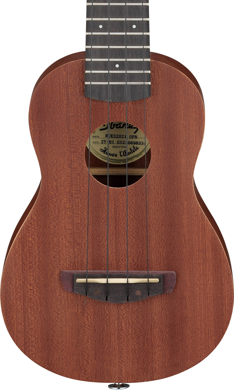 Ibanez UKS100OPN Ukelele Soprano Open Pore Natural + Funda UKS100OPN