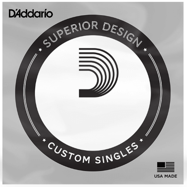 D Addario J6403 Cuerda Simple de Dulcémele Entorchado en Níquel 014 J6403