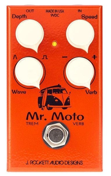 J Rocket Mr.Moto Pedal Trémolo/Reverb Mr.Moto