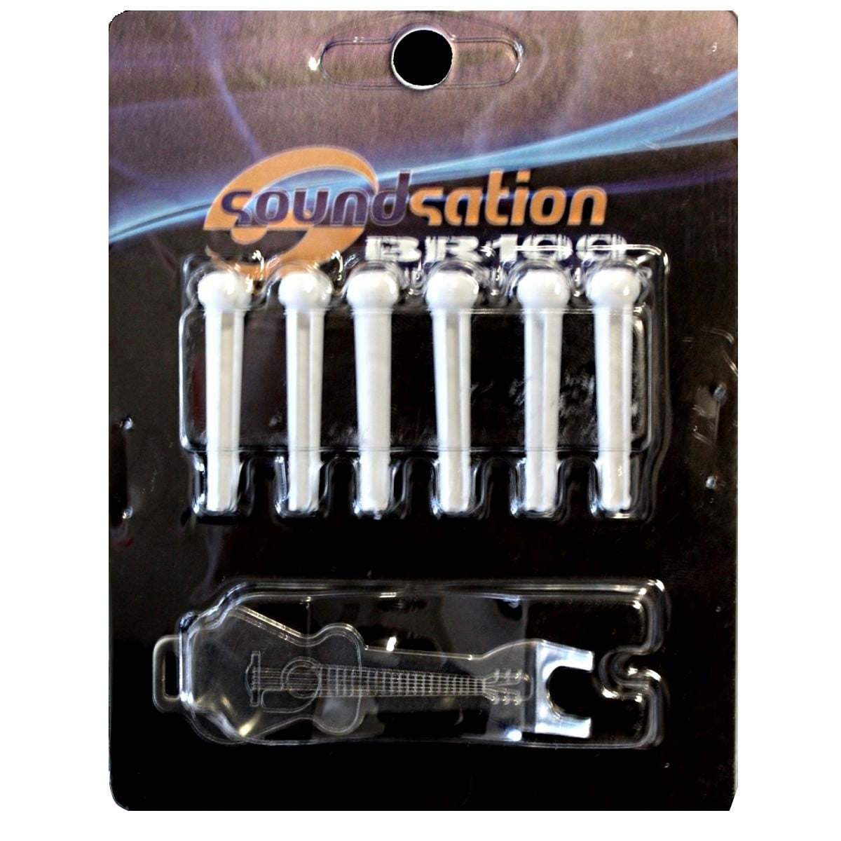 Soundsation Juego de clavijas BR100 para guitarra acústica BR100