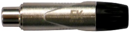 EK Audio Conector Rca Hembra Pr001Pn PR001PN