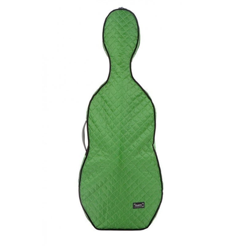 Bam Funda cello Hoody para modelo Hightech HO1000XL 4/4 Green Verde ACFBAHO1000XLV