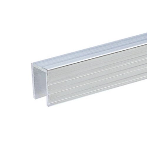 Adam Hall Perfil en U de aluminio Tapa para Paneles de 9,5 mm 6240