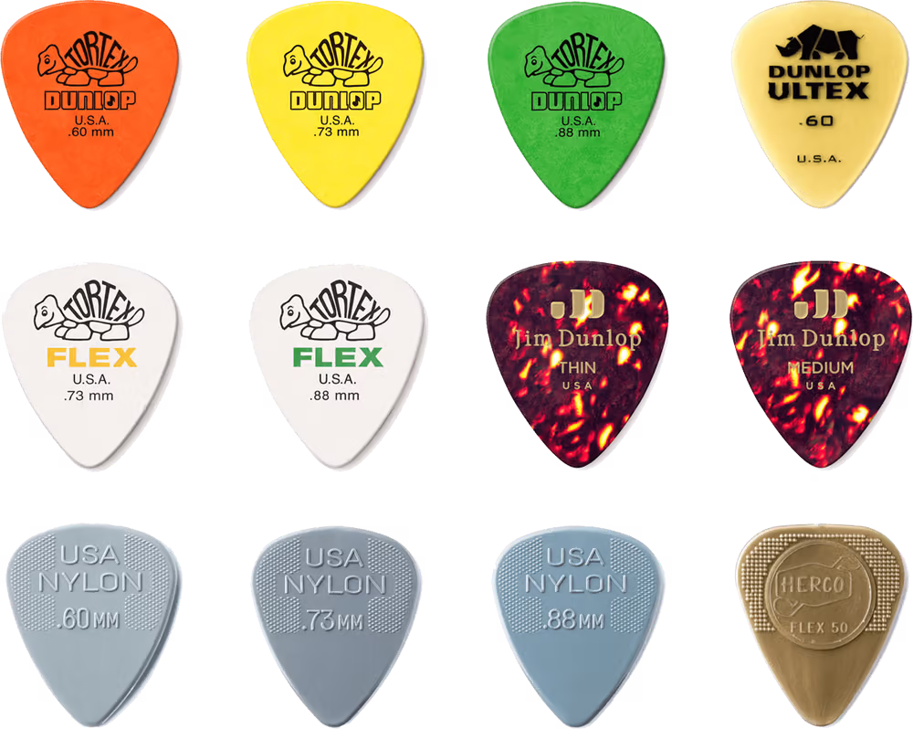 Dunlop Pack Variety Acoustic / Pack De 12 Unidades ADUPVP112