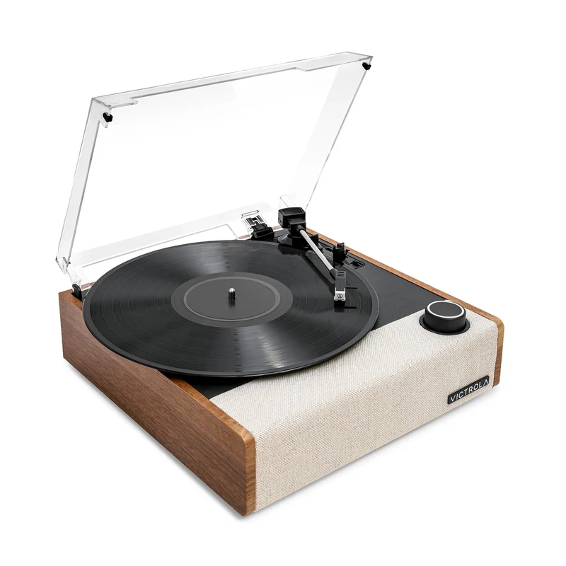 Victrola Eastwood Ii Walnut Giradiscos con Altavoces EASTWOOD II WALNUT