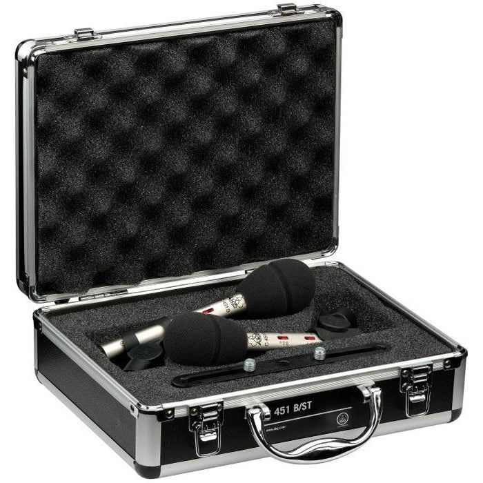 AKG C-451B Stereo Kit Microfonos Instrumento C-451B Stereo
