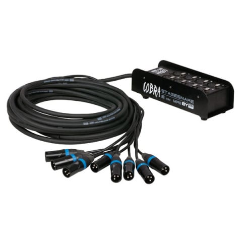 Dap Audio CobraX 8 Stagesnake 10m CobraX 8, 10 Metros