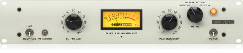 Klark Teknik 2A-KT Amplificador de Nivelación a Valvulas y Atenuador Óptico 2A-KT