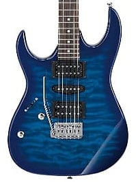 Ibanez GRX70QAL-TBB Guitarra Eléctrica para Zurdos Transparent Blue Burst GRX70QALTBB
