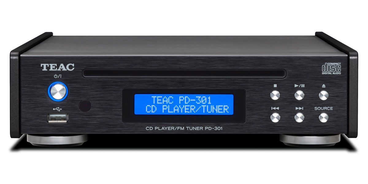Teac PD-301DAB-X Black Compact Disc con Radio DAB y FM PD-301DAB-X Black