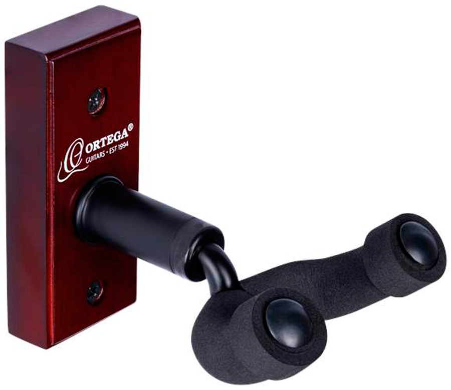 Ortega OUH-1WR.Soporte de Pared para Ukelele y Mandolina Wine Red OUH-1WR