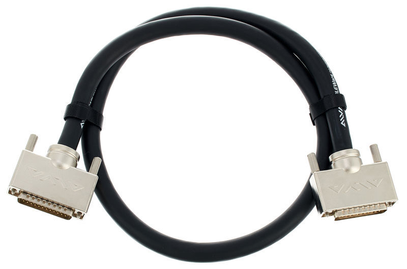 ALVA AES25T-25T PRO1 Cable multicanal D-Sub macho a D-Sub hembra 1 metro AES25T-25TPRO1