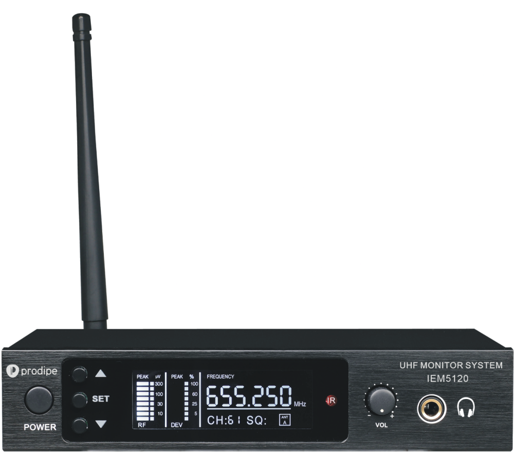 Prodipe Iem5120 Uhf Monitor Inalámbrico Mono IEM5120