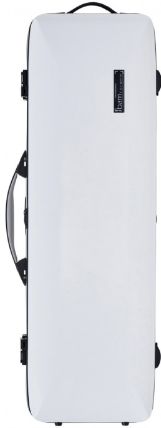 Bam Estuche Violin ICE2018XLWN Ice Supreme Hightech Rectangular Blanco y Negro ICE2018XLWN