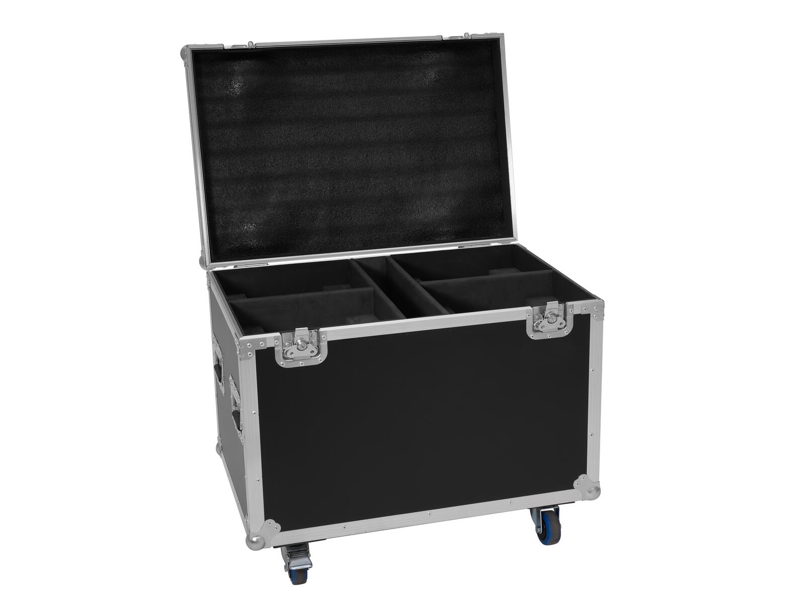 Roadinger TMH-W400 Flightcase 4x con ruedas TMH-W400