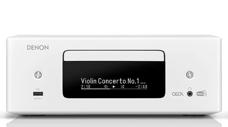 DENON RCD-N12 Receptor Red DAB. Blanco RCD-N12 Receptor Red DAB. Blanco
