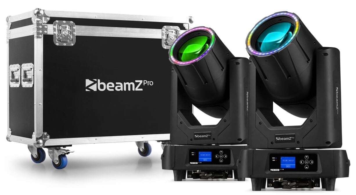 Beamz Nereid380B IP65 MovHead 2pcs in FC Nereid380B IP65 MovHead 2pcs in FC