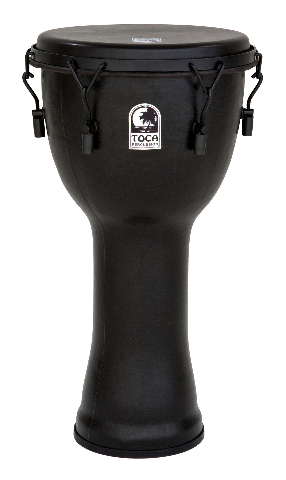 Toca Percussion SFDMX-12BM Black Mamba Djembe Freestyle Mechanically Tuned SFDMX-12BM