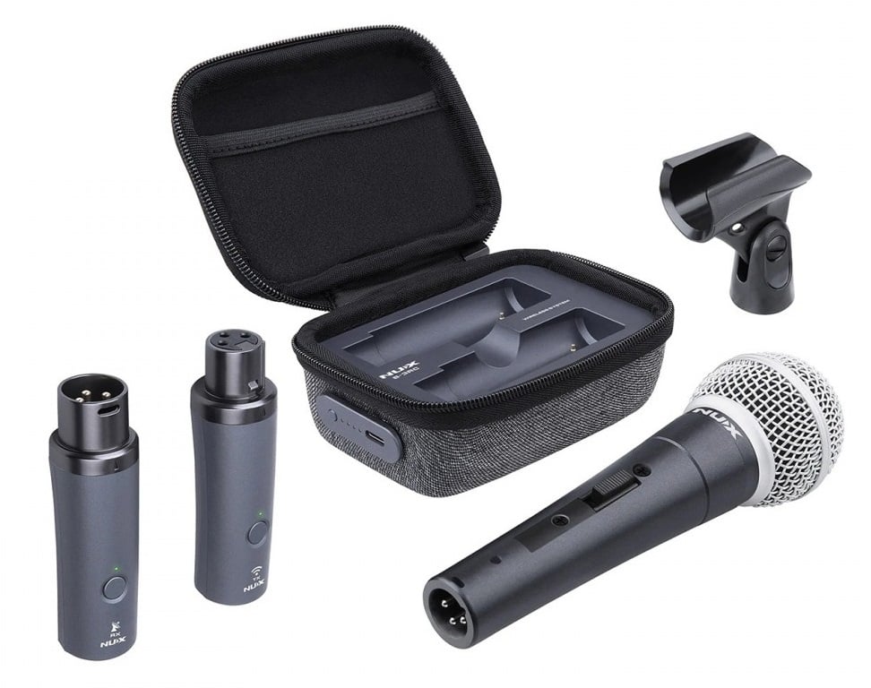 NUX B-3RC Sistema Micrófono Inalámbrico con Funda B-3RC