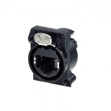 Neutrik NE8FAV-C5 CONECTOR CHASIS ETHERCON para montaje vertical NE8FAV-C5