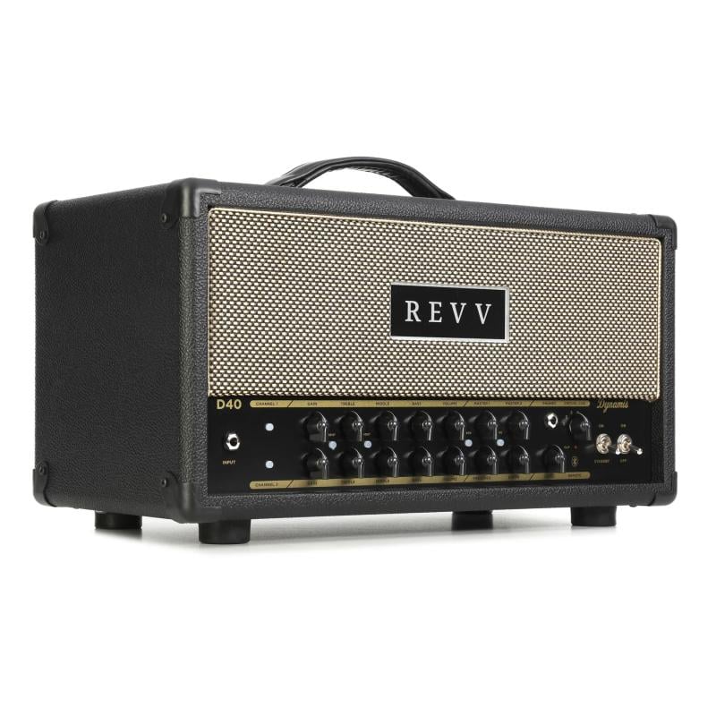 Revv D40 10/40-Watt Tube Head - Black RV-D40