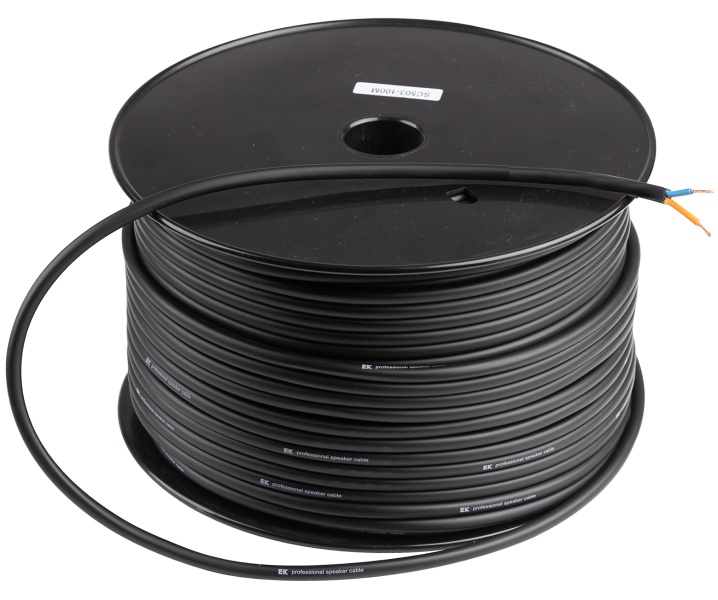 EK Audio Bobina De Cable Para Altavoz De 100M SC503
