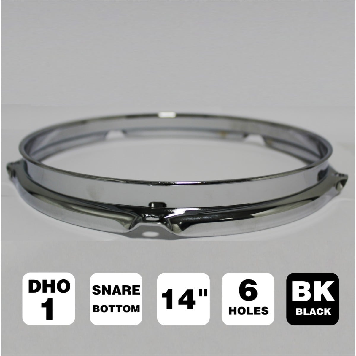 Peace DHO-1T-14SU-BK Aro lateral para parche de caja de 14 DHO-1T-14SU-BK