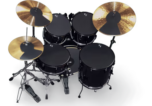 Vic Firth Kit Apagador Standard 12?,13?,14?,16\", 22\", Hi Hat & Plato (2) PVFMUTESTD