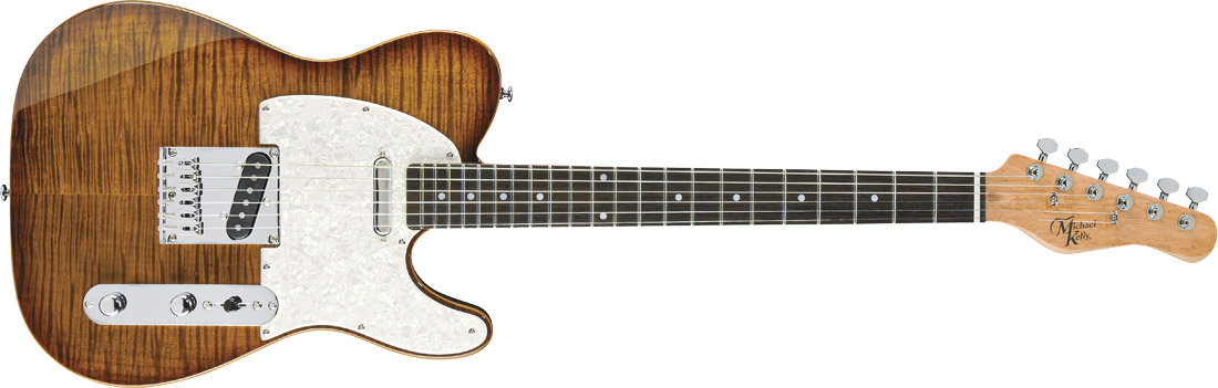 Michael Kelly MK53SCBERO 1953 Guitarra eléctrica Caramel Burst EMK53SCBERO