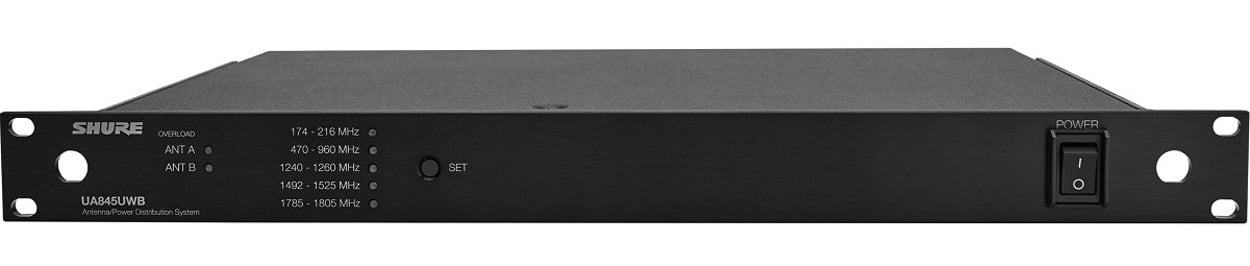 SHURE UA845UWB-E Splitter de Antenas Multibanda Seleccionable UA845UWB-E