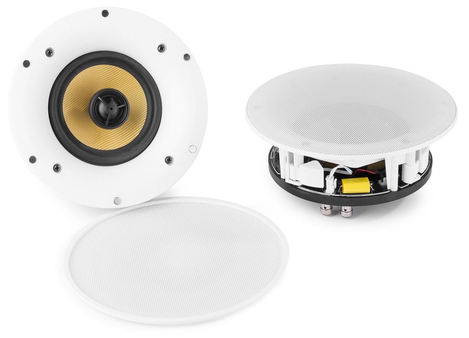 Power Dynamics WCS65 Conjunto Altavoz de Techo Wifi con Bluetooth 120W WCS65