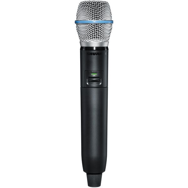 Shure GLXD2+ Beta87A Transmisor de Mano con Cápsula BETA87A Digital GLXD+ 2.4 5GHz GLXD2+/Beta87A