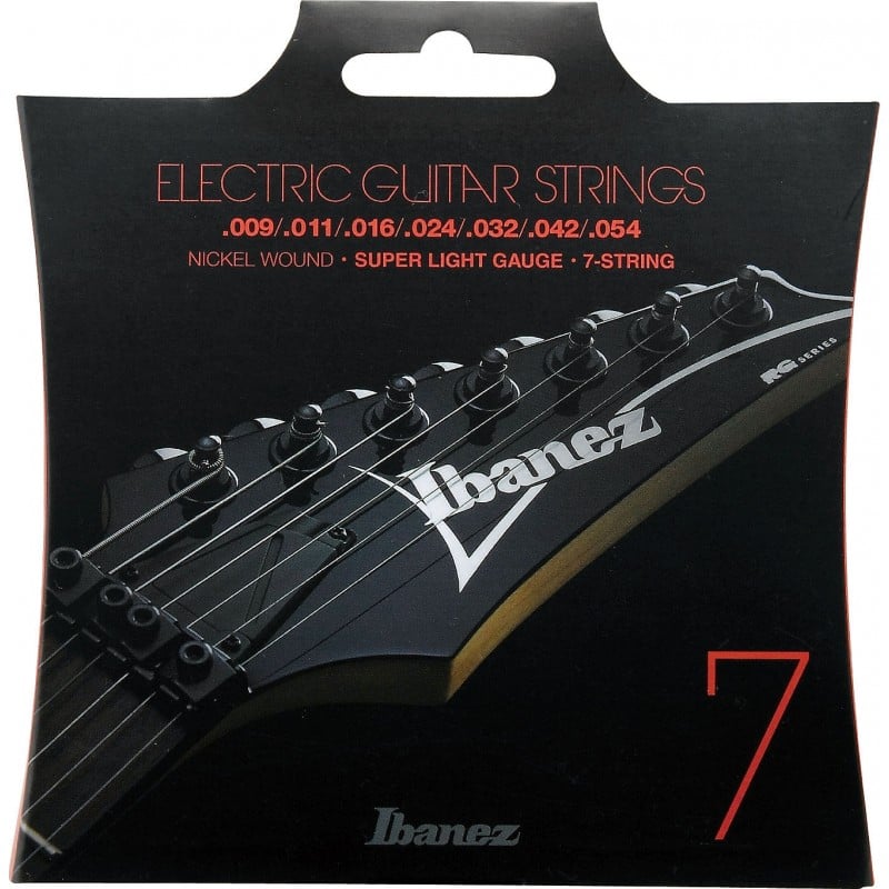 Ibanez IEGS7 Set para Guitarra Eléctrica 7 Cuerdas IEGS7