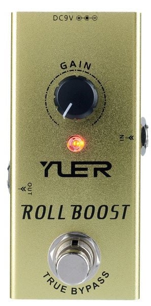 YUER ROLL BOOST Pedal de efectos para guitarra eléctrica ROLL BOOST