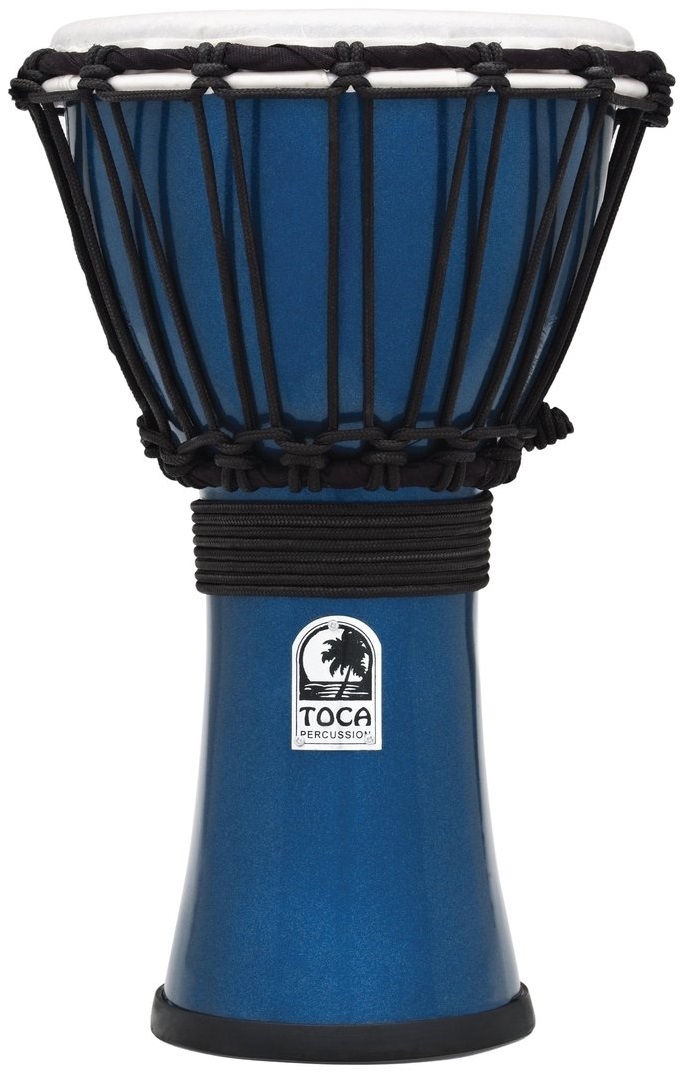 Toca Percussion TFCDJ-7MB Azul metálico Djembe Freestyle Colorsound TFCDJ-7MB